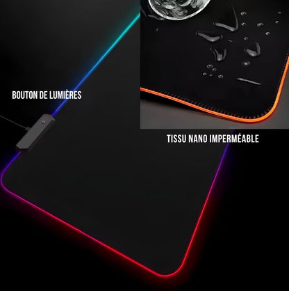 Tapis de Souris LED Personnalisable