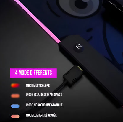 Tapis de Souris LED Personnalisable