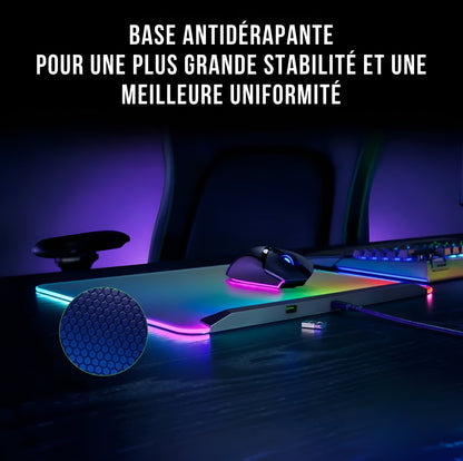 Tapis de Souris Entièrement Éclairé