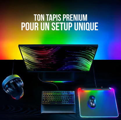 Tapis de Souris Entièrement Éclairé