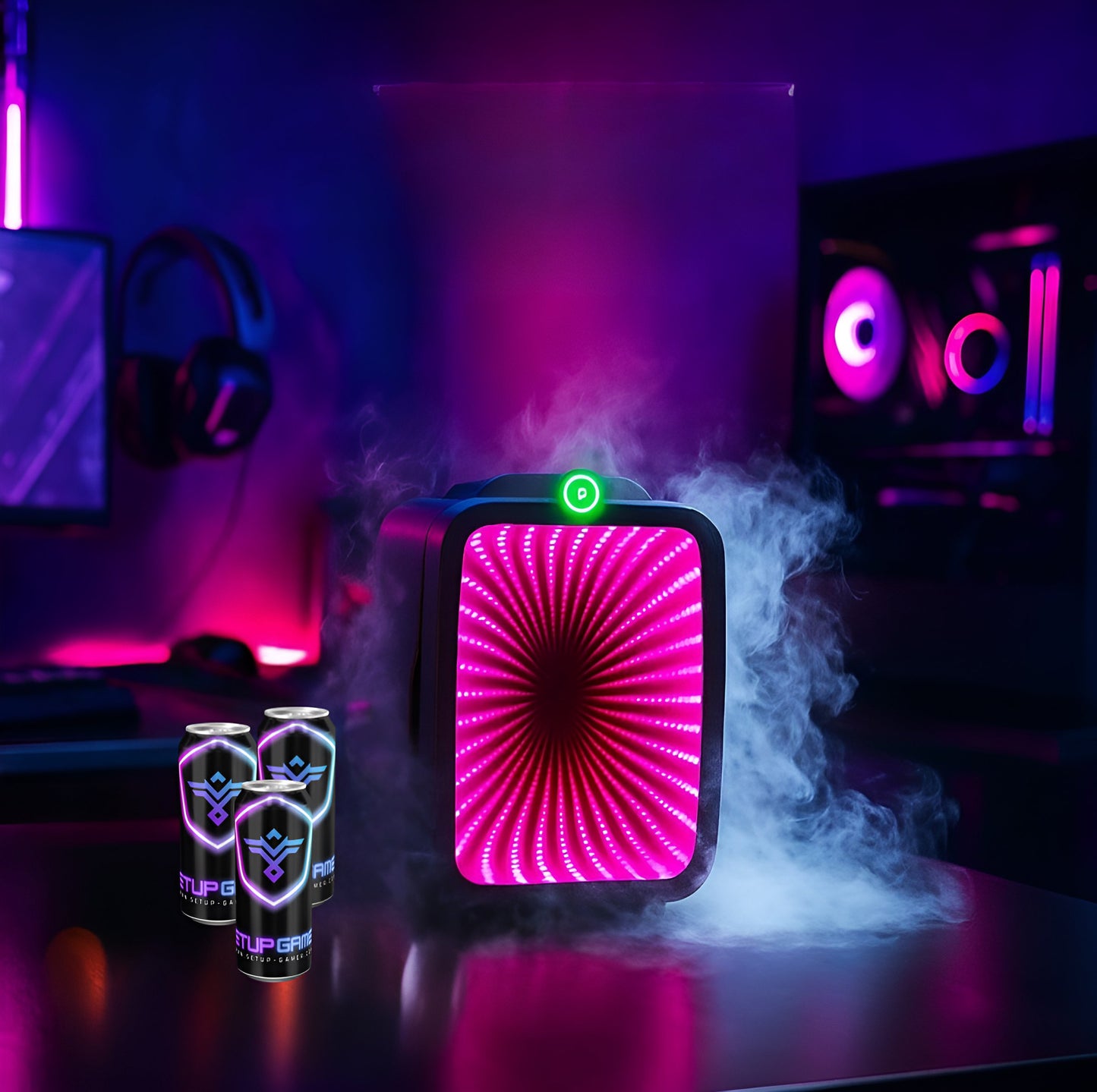 Mini Réfrigérateur Led - By SetupGamer™