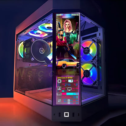 Écran VSDISPLAY – Affichage Animé pour Cage PC