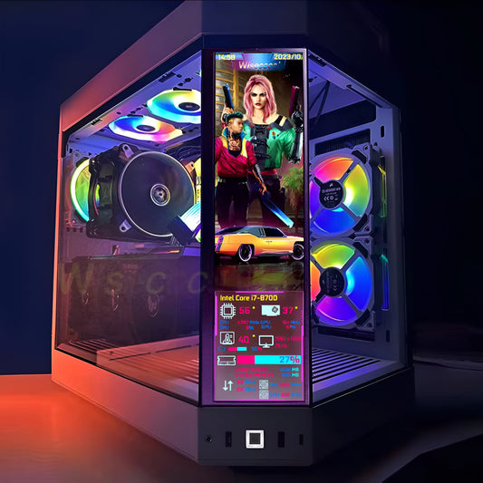 Écran VSDISPLAY – Affichage Animé pour Cage PC