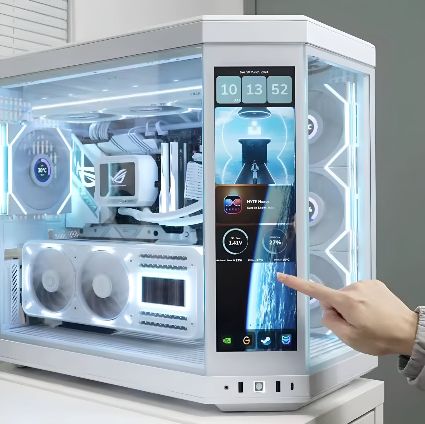 Écran VSDISPLAY – Affichage Animé pour Cage PC